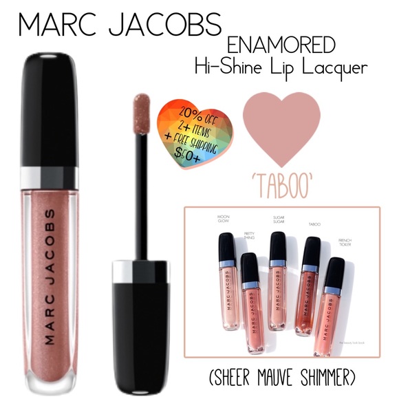 MARC JACOBS Enamored Hi-Shine Gloss Lip Lacquer- 310 Taboo
